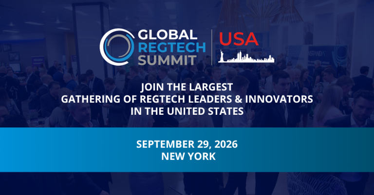 Global RegTech Summit USA sept 29 2026