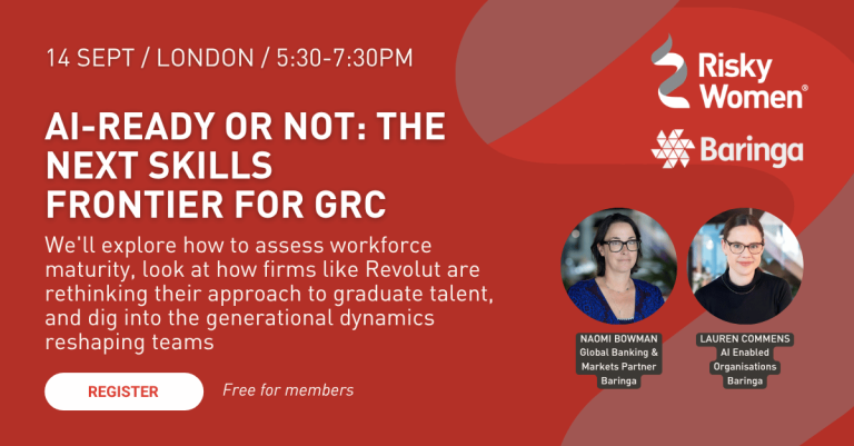 Baringa Series: AI-Ready or Not: The Next Skills Frontier For GRC - London 14 Sept 2026